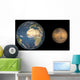 Artist's Concept Comparing Size Wall Decal Design 1
