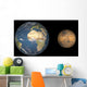 Artist's Concept Comparing Size Wall Decal Design 1