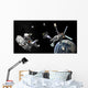 Mars Cycler Travels Earth Wall Decal