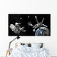 Mars Cycler Travels Earth Wall Decal
