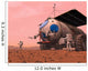 Artist's Concept How Martian Wall Decal