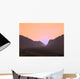 Illustration Martian Sunrise from Wall Decal