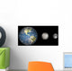 Artist's Concept Earth Mercury Wall Decal