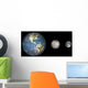 Artist's Concept Earth Mercury Wall Decal