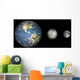 Artist's Concept Earth Mercury Wall Decal