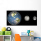 Artist's Concept Earth Mercury Wall Decal