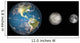 Artist's Concept Earth Mercury Wall Decal
