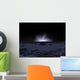Ghostly Coronal Light Reveals Wall Decal