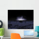 Ghostly Coronal Light Reveals Wall Decal