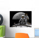 Astronaut Takes Last Look Wall Decal