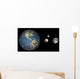 Artist's Concept Earth Pluto Wall Decal