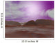 Artist's Concept Atmosphere Pluto Wall Decal