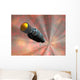 Illustration Spacecraft Travelling Faster Wall Decal