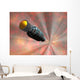 Illustration Spacecraft Travelling Faster Wall Decal