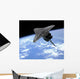 Artist's Concept Space Shuttle Wall Decal