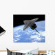 Artist's Concept Space Shuttle Wall Decal