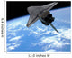 Artist's Concept Space Shuttle Wall Decal