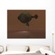 Illustration Blimp Towing Sensor Wall Decal