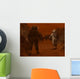 Artist's Concept Astronauts Exploring Wall Decal Design 3