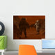 Artist's Concept Astronauts Exploring Wall Decal Design 3
