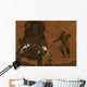 Artist's Concept Astronauts Exploring Wall Decal Design 1