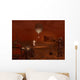 Astronauts Release Weather Balloon Wall Decal