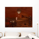 Astronauts Release Weather Balloon Wall Decal