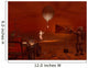 Astronauts Release Weather Balloon Wall Decal