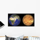 Artist's Concept Showing Earth Wall Decal