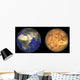 Artist's Concept Showing Earth Wall Decal