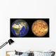 Artist's Concept Showing Earth Wall Decal