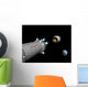 Phobos Mission Rocket Releases Wall Decal