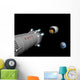Phobos Mission Rocket Releases Wall Decal