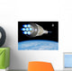 Phobos Mission Rocket Ignites Wall Decal