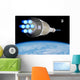 Phobos Mission Rocket Ignites Wall Decal