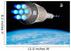 Phobos Mission Rocket Ignites Wall Decal