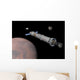 Phobos Mission Rocket Prepares Wall Decal