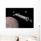 Phobos Mission Rocket Prepares Wall Decal