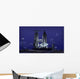 Futuristic Space Shuttle Awaits Wall Decal