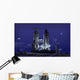 Futuristic Space Shuttle Awaits Wall Decal