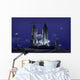 Futuristic Space Shuttle Awaits Wall Decal