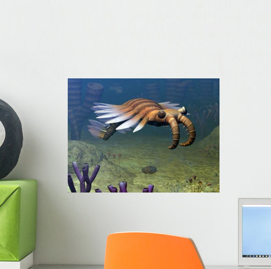 Cambrian Anomalocaris Ocean Wall Decal