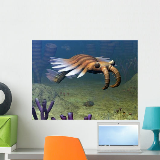 Cambrian Anomalocaris Ocean Wall Decal