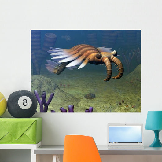 Cambrian Anomalocaris Ocean Wall Decal