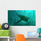 Armored Bothriolepis Glides along Wall Decal