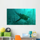 Armored Bothriolepis Glides along Wall Decal