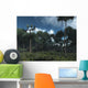 Carboniferous Forest Midwestern North Wall Decal Design 2