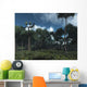 Carboniferous Forest Midwestern North Wall Decal Design 2