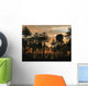 Forest Cordaites and Araucaria Wall Decal Design 1