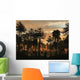 Forest Cordaites and Araucaria Wall Decal Design 1